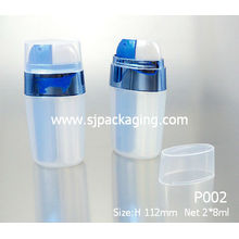 luxury 2*8ml cosmetic cream jars